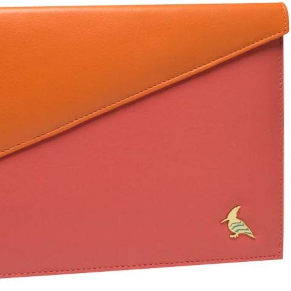 One Odd Bird Sparrow Leather Document Holder, Medi